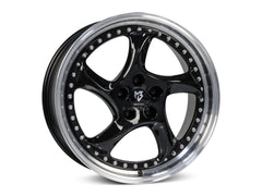 mbDESIGN TURBO S | 19×9.5 ET40 · 5x112 | schwarz glänzend poliert