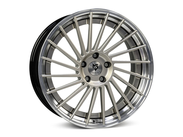 mbDESIGN VR3.2 2-tlg | 20×9 ET26 · 5x120 | champagner glänzend/schwarz glänzend poliert