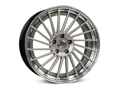 mbDESIGN VR3.2 DC 2-tlg | 20×10.5 ET45 · 5x112 | champagner glänzend/schwarz glänzend poliert