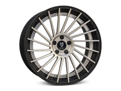 mbDESIGN VR3.2 DC 2-tlg | 20×10.5 ET35 · 5x120 | champagner matt/schwarz stumpfmatt