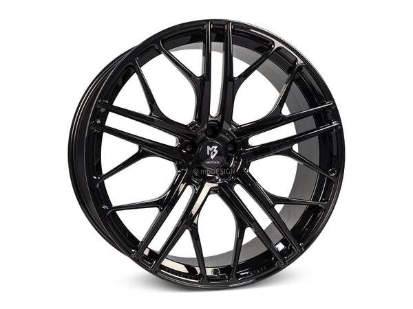 mbDESIGN SF1 DC | 20×9 ET35 · 5x108 | schwarz glänzend