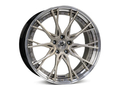 mbDESIGN KV3.2 DC 2-tlg | 21×10.5 ET25 · 5x110 | champagner glänzend/schwarz glänzend poliert