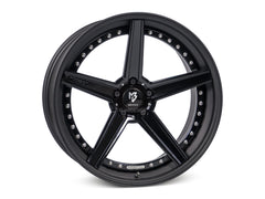 mbDESIGN KV1.3 3-tlg | 20×9 ET25 · 5x112 | schwarz glänzend/schwarz stumpfmatt