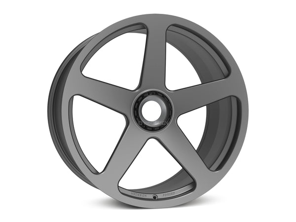 mbDESIGN JP Forged C | 21×9.5 ET40 · Zentralverschluss | grau matt