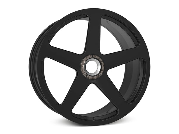 mbDESIGN JP Forged DC | 22×12.5 ET60 · Zentralverschluss | schwarz glänzend