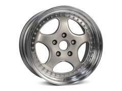 mbDESIGN CUP Forged 3-tlg | 18×10.5 ET59 · 5x130 | weißgold glänzend poliert