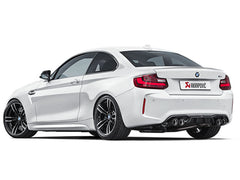 M2 F87 / AKRAPOVIC HECKSCHÜRZE MATT