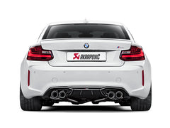 M2 F87 / AKRAPOVIC HECKSCHÜRZE MATT