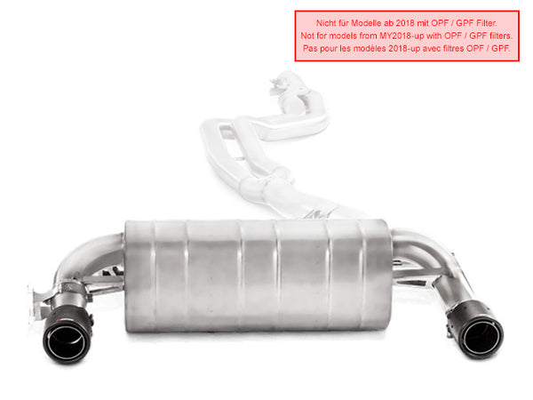 340i & 440i / AKRAPOVIC SLIP-ON AUSPUFFANLAGE