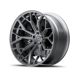 Wheelforce HE1-FF | 21×10.5 ET36 · 5x112 | Gloss Steel
