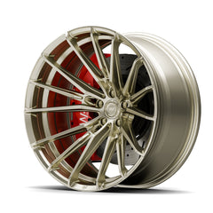 Wheelforce CF.4-FFR | 22×11 ET10 · 5x112 | Light Gold