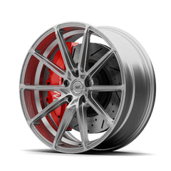 Wheelforce SL.2-FF | 19×8.5 ET45 · 5x112 | Sparkling Silver Matt