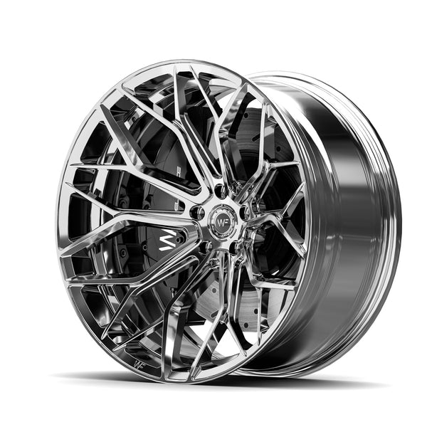 Wheelforce HE1-FF | 21×9 ET25 · 5x112 | Rhodium