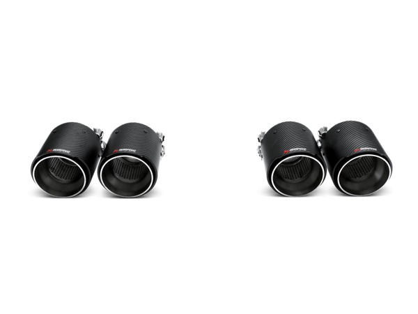 Akrapovič Tail pipe set (Carbon) - passend für M3 / M4 (F80, F82, F83)