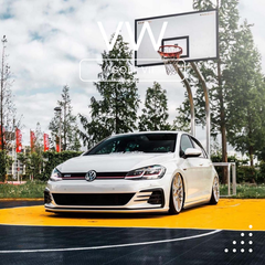 Luftfahrwerk Komplett-Kit inkl. Einbau und Gutachten für VW Golf VII