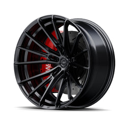 Wheelforce CF.4-FFR | 22×11 ET10 · 5x112 | Deep Black