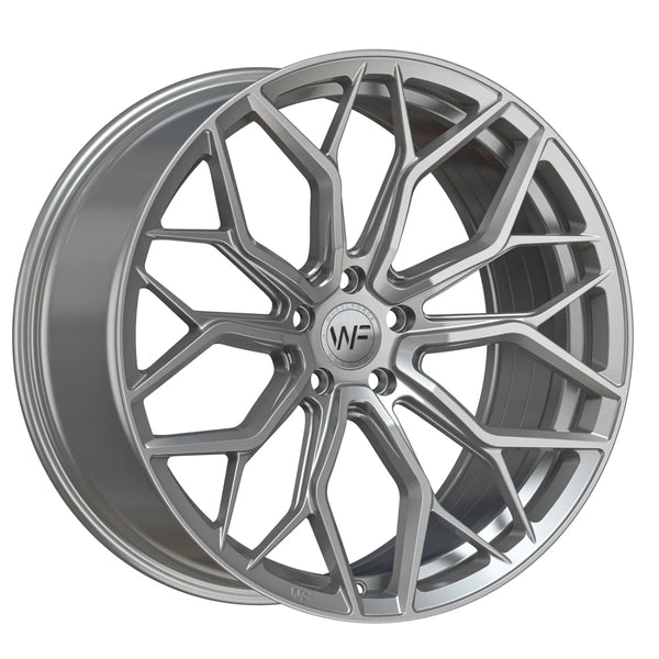 Wheelforce HE1-FF | 21×9.5 ET35 · 5x114,3 | Frozen Silver